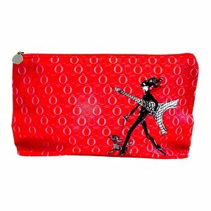 Lancôme Paris Red Cosmetic Pouch NWOT | Parisian Makeup Bag | Limited Edition